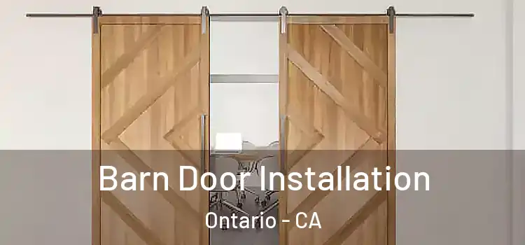  Barn Door Installation Ontario - CA