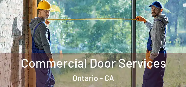 Commercial Door Services Ontario - CA
