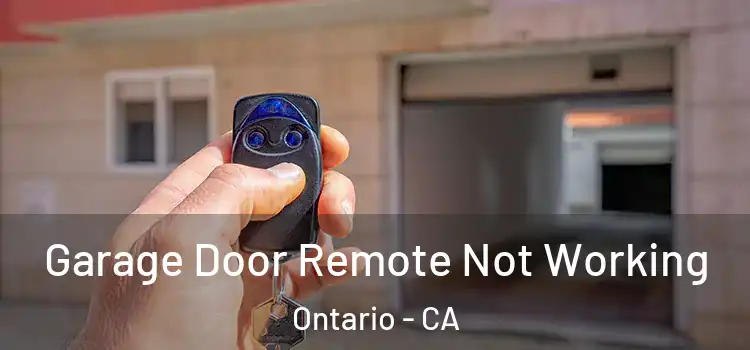  Garage Door Remote Not Working Ontario - CA