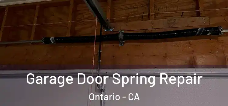 Garage Door Spring Repair Ontario - CA