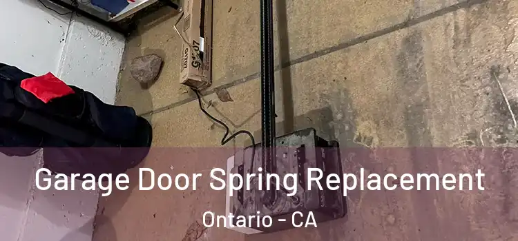  Garage Door Spring Replacement Ontario - CA