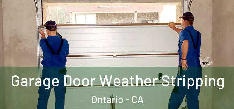  Garage Door Weather Stripping Ontario - CA