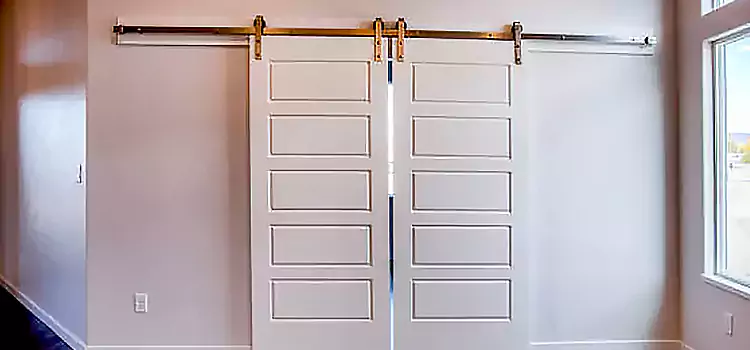 Glass Barn Door with Installation Hardware Kit Ontario