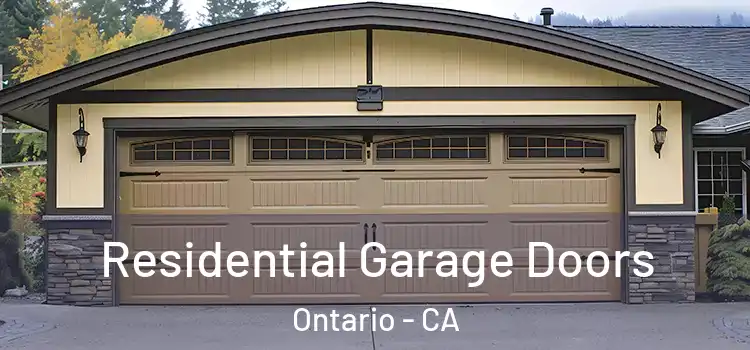  Residential Garage Doors Ontario - CA